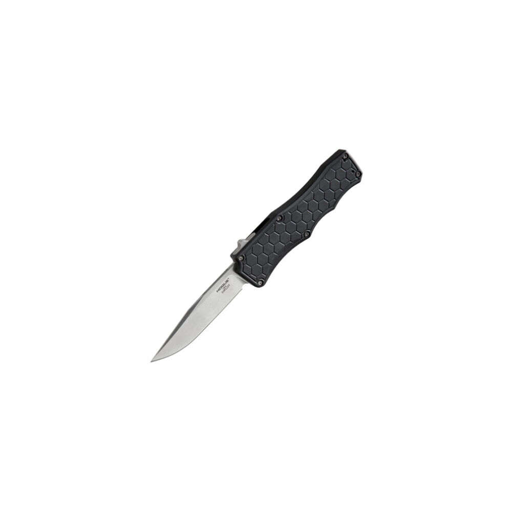 Knives Hogue Grips 4.50" EXPLOIT3.5INOTF AUTO CLIPPOINT TMBLD BLK • Model: 4.50"